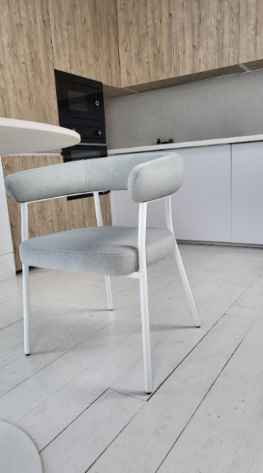 Стул обеденный VTR- М-230 устричный + белый