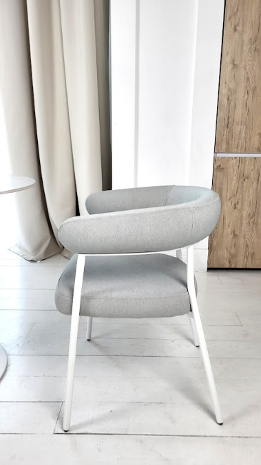 Стул обеденный VTR- М-230 устричный + белый