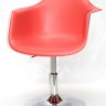 Кресло офисное OND- Leon CH Base (красный 05, серый 21)