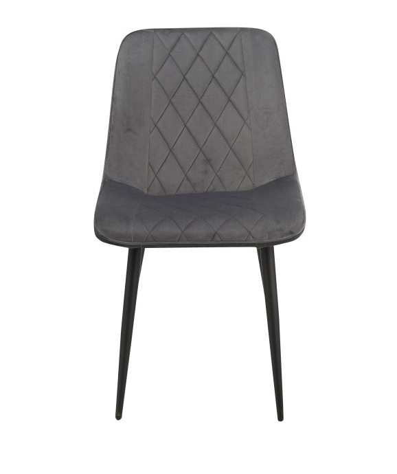Стул обеденный модерн Evro- Sierra Dark Grey KC-39