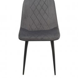 Стул обеденный модерн Evro- Sierra Dark Grey KC-39