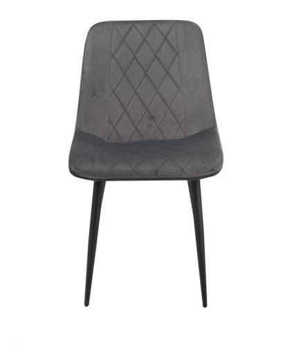Стул обеденный модерн Evro- Sierra Dark Grey KC-39