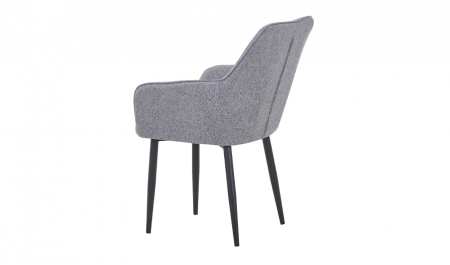 Кресло обеденное TOP- PRESTOL Том серый