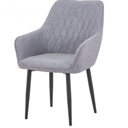 Кресло обеденное TOP- PRESTOL Том серый