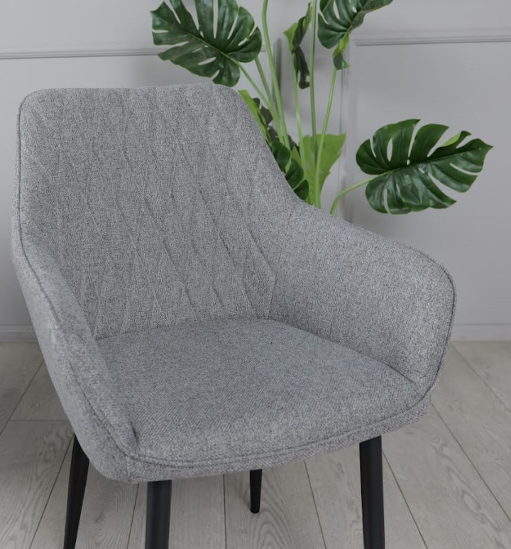 Кресло обеденное TOP- PRESTOL Том серый