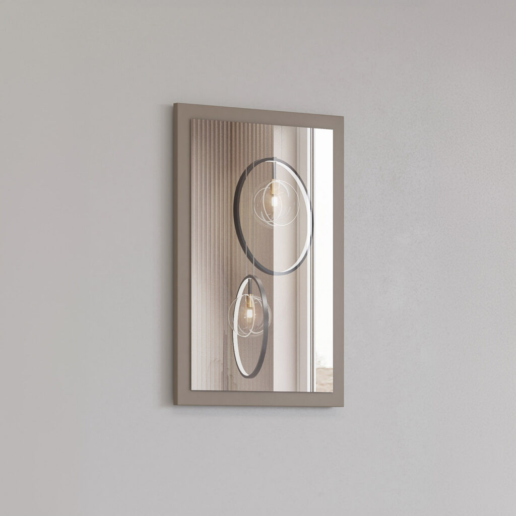 Зеркало в прихожую Helvetia CROSS 24CWMY04 (конго)