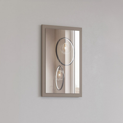 Зеркало в прихожую Helvetia CROSS 24CWMY04 (конго)