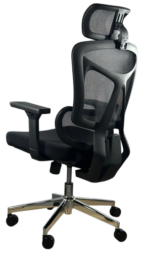 Кресло офисное- компьютерное эргономичное Perfect Home HQOC-13AM премиум,черное