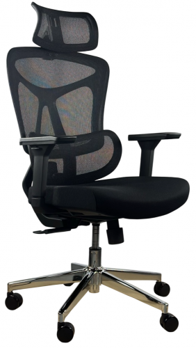 Кресло офисное- компьютерное эргономичное Perfect Home HQOC-13AM премиум,черное