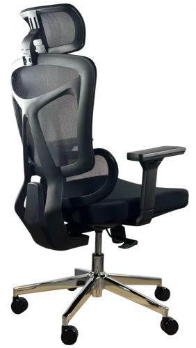 Кресло офисное- компьютерное эргономичное Perfect Home HQOC-13AM премиум,черное