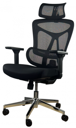 Кресло офисное- компьютерное эргономичное Perfect Home HQOC-13AM премиум,черное