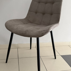 Стул мягкий GDZ- MARCEL-2 (бежевый, серо-бежевый)