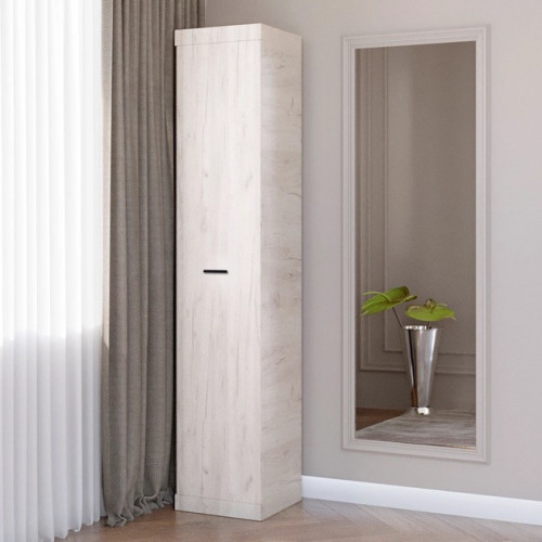 Пенал закрытый EVR- Соната венге + фасад крафт белый