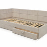 Кровать с двумя ящиками 80х200 см BIO- Софт Камелот (бежевый)