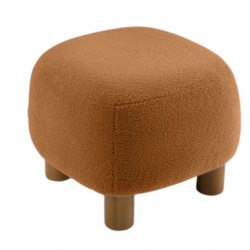 Пуф Mil- Edison 50х50х44 см, оранжевый(2035)