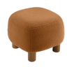 Пуф Mil- Edison 50х50х44 см, оранжевый(2035)