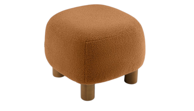 Пуф Mil- Edison 50х50х44 см, оранжевый(2035)