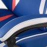 Кресло компьютерное TPRO-  Extreme Race черный+темно-синий E2936