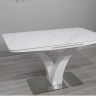Стол керамический модерн super premium  EVRO- Maryland T-7294 White Gloss ceramic HY03