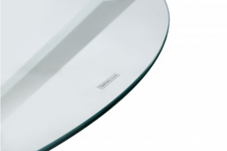 Стол обеденный BIO- "Джин" d=100см,в белом цвете