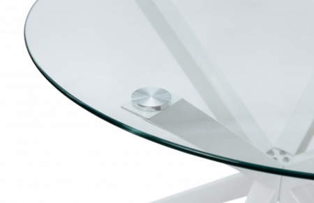 Стол обеденный BIO- "Джин" d=100см,в белом цвете