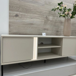 Тумба под телевизор Perfect Home Даст/Dast 2-дверная 2D/153 Беж