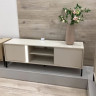 Тумба под телевизор Perfect Home Даст/Dast 2-дверная 2D/153 Беж