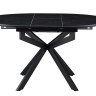 Стол керамический Avn- TASK 105-138x105 Ceramic Dark Grey 