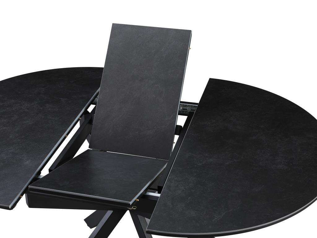 Стол керамический Avn- TASK 105-138x105 Ceramic Dark Grey 