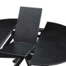 Стол керамический Avn- TASK 105-138x105 Ceramic Dark Grey 