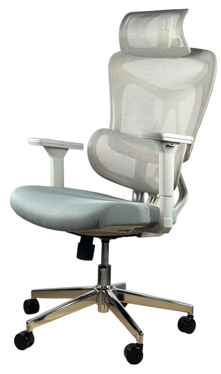 Кресло офисное- компьютерное эргономичное Perfect Home HQOC-13AM премиум,серый