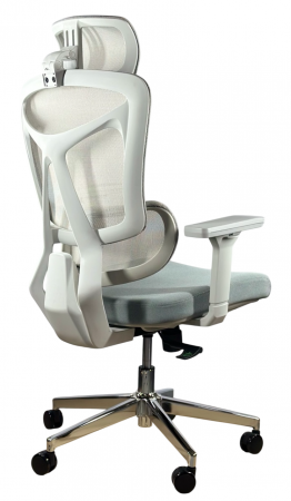 Кресло офисное- компьютерное эргономичное Perfect Home HQOC-13AM премиум,серый