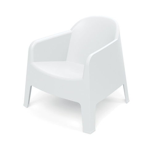 Лаунж-кресло уличное VLL- FERNE Milane (коричневый, белый, кремовый)