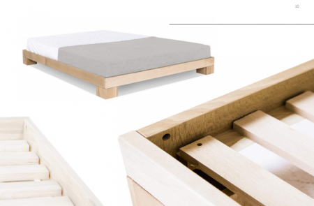 Кровать двуспальная WDM- Cube 140х200 см 