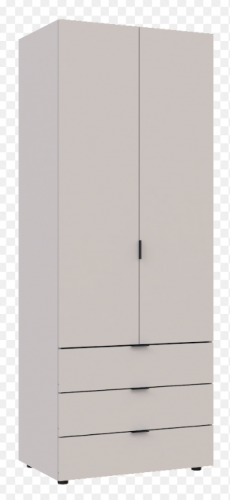Шкаф для одежды DRS- Гелар (77,5х49,5х203,4) 2 дв  