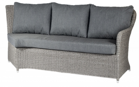 Модульный правый диван из техноротанга Alexander Rose TEA- MONTE CARLO MODULAR DOUBLE RIGHT HAND (W/CUSHION) 