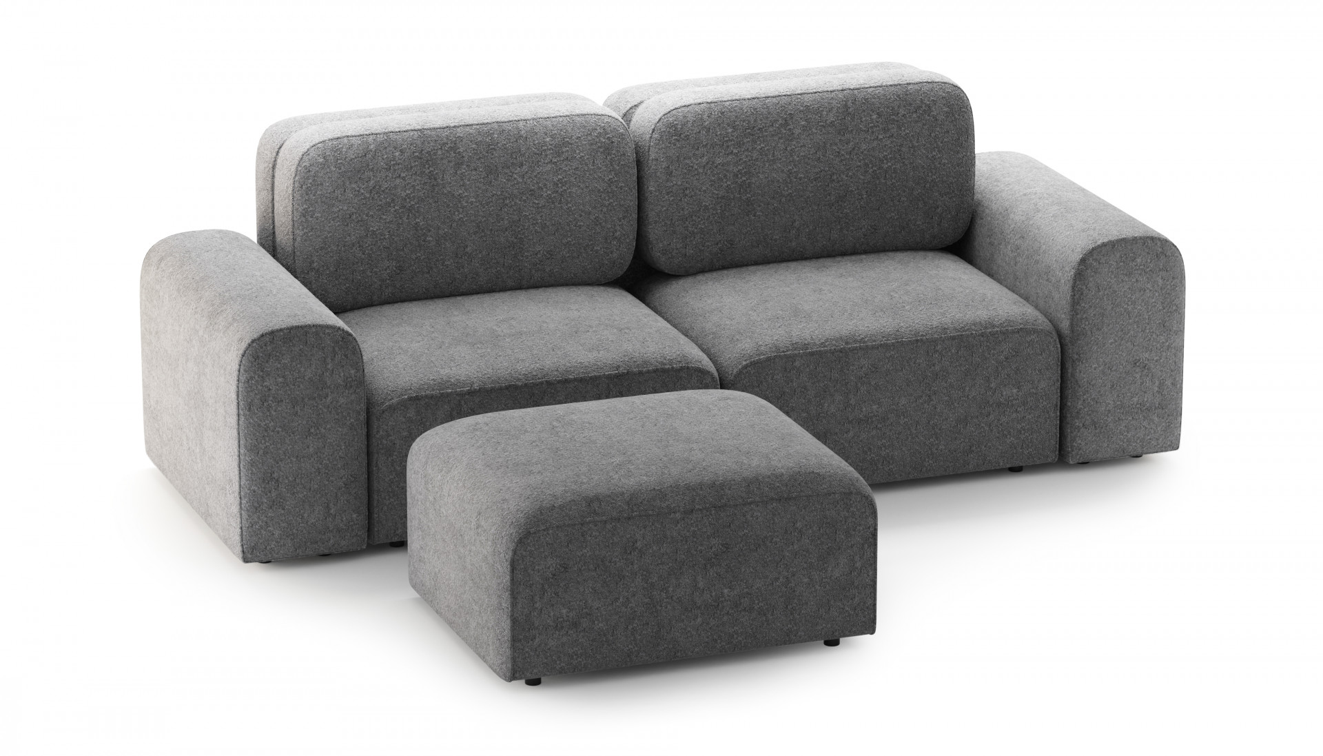 Диван двухместный угловой Mil- Breeze 