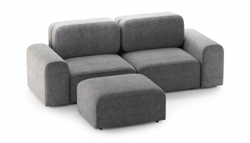 Диван двухместный угловой Mil- Breeze 