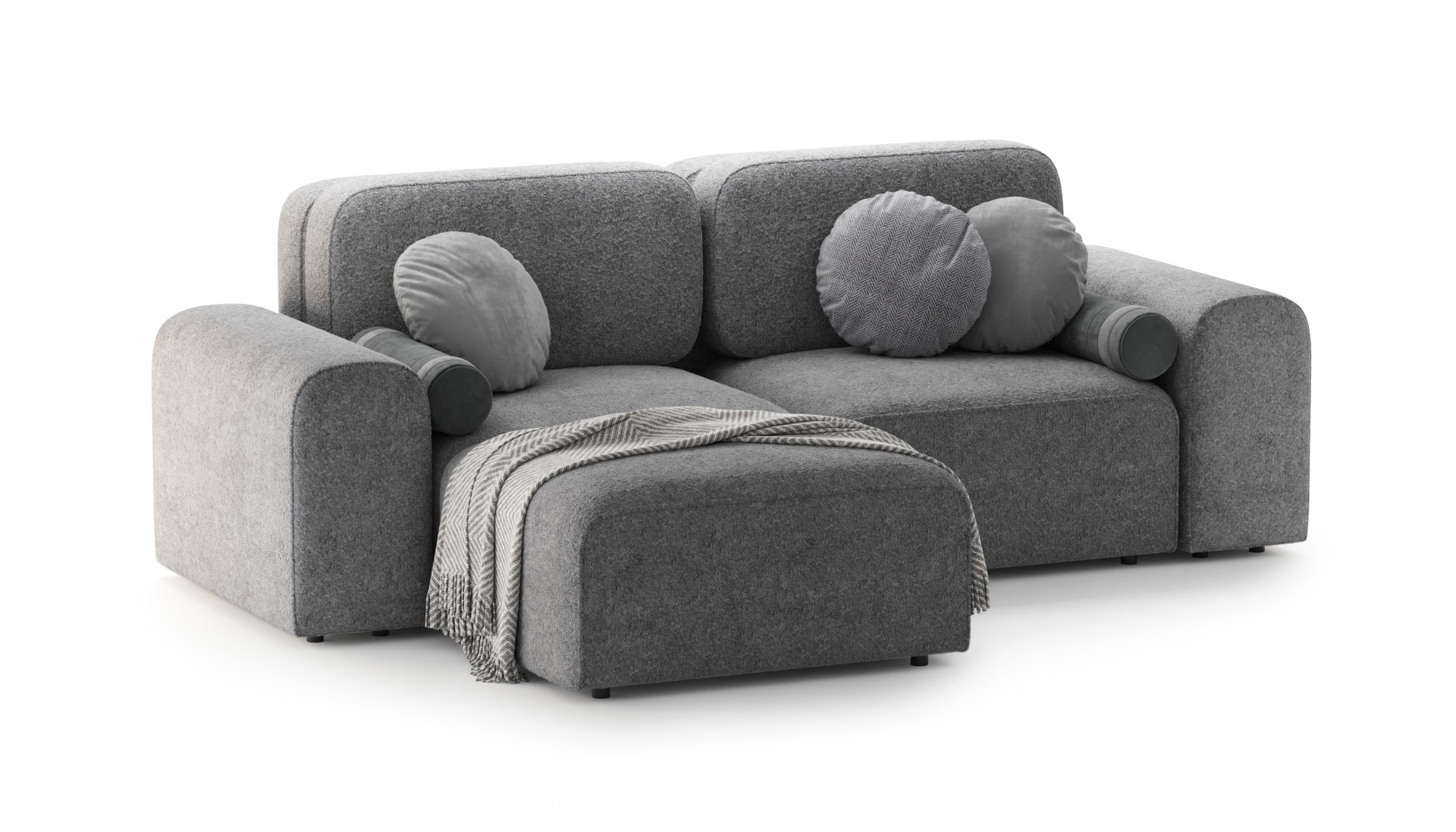 Диван двухместный угловой Mil- Breeze 