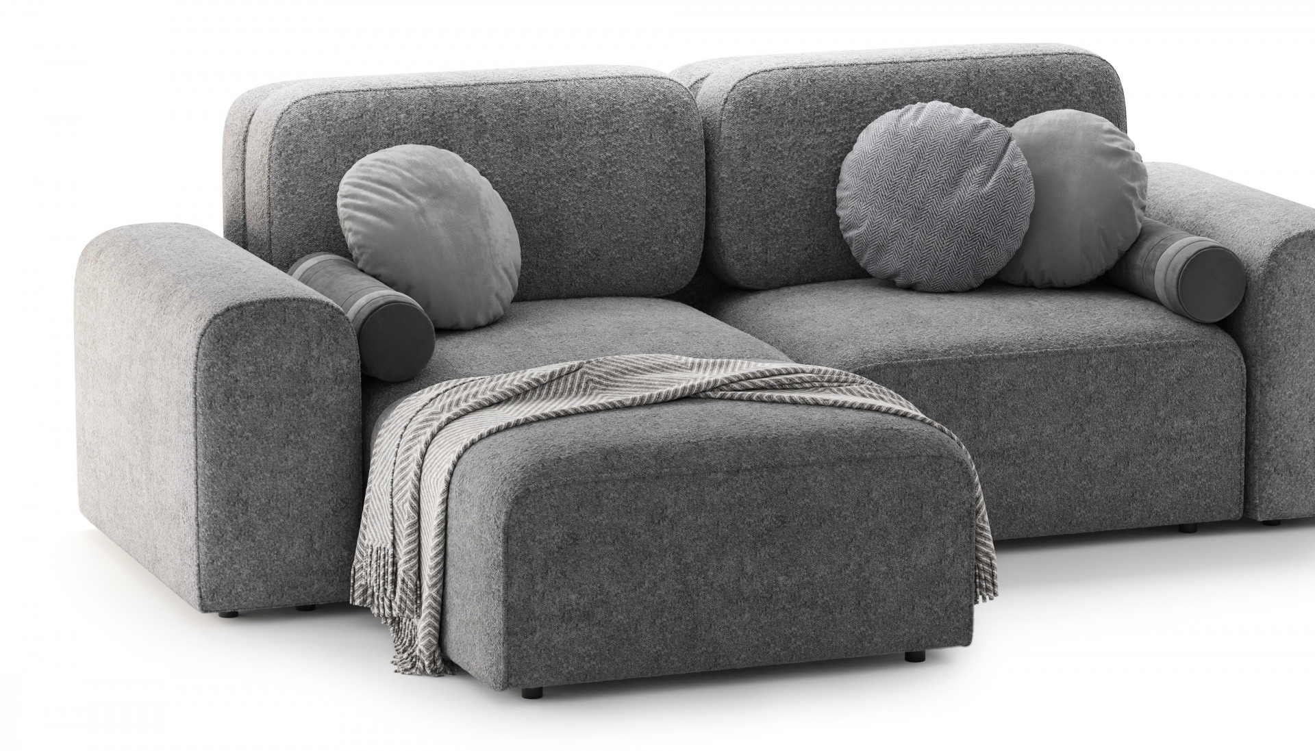 Диван двухместный угловой Mil- Breeze 