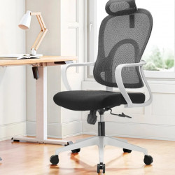 Крісло для оператора LUX- GO-SIT 645-A GREY / BLACK ергономічне