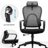 Крісло для оператора LUX- GO-SIT 645-A GREY / BLACK ергономічне