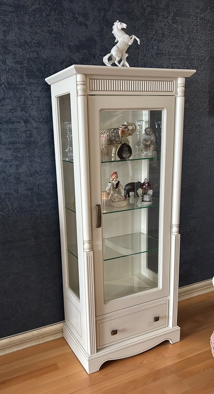 Витрина 1-дв. 1 ящ. EXM- MOBEX ANNA 