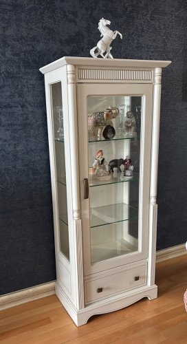 Витрина 1-дв. 1 ящ. EXM- MOBEX ANNA 