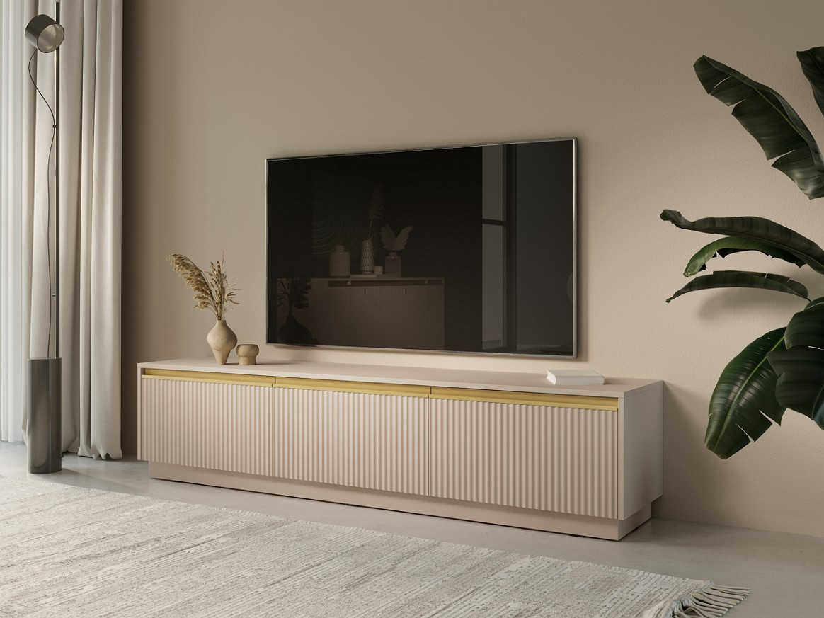 Тумба под ТВ Perfect Home Royal RTV180 Бежевый
