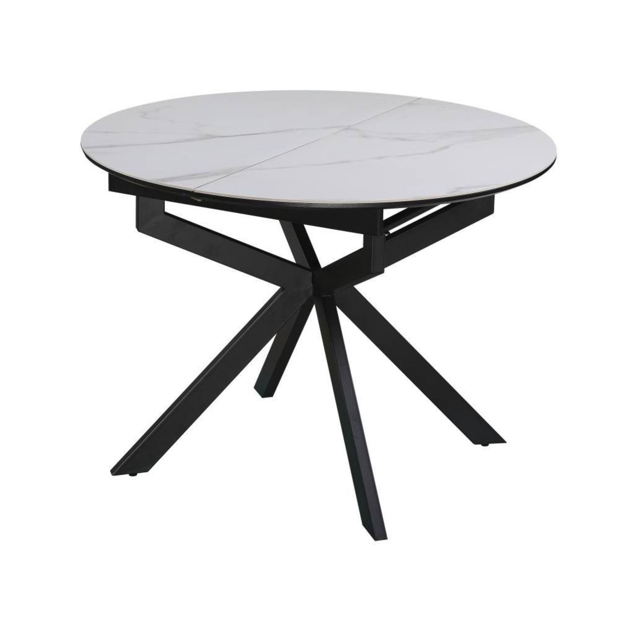 Стол керамический Avn- TASK 105-138x105 Ceramic White