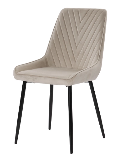 Стул обеденный TOP- Руби бежевый, металл 