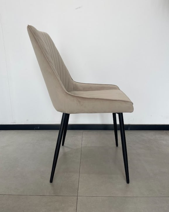 Стул обеденный TOP- Руби бежевый, металл 