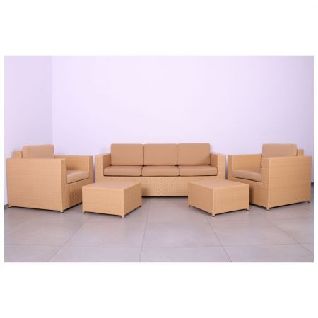 Комплект мебели MFF- Santo (Sand AM3041 ткань A14203)