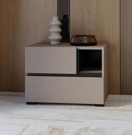 Спальный комплект Helvetia CROSS S (конго-черный)